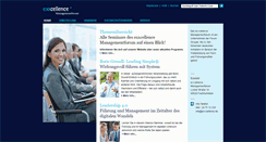 Desktop Screenshot of exxcellence.de